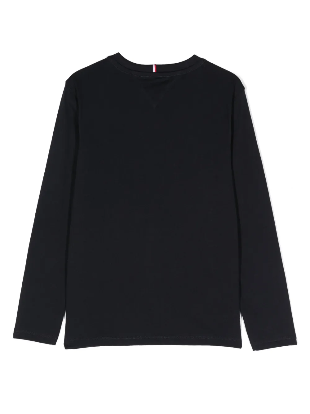 Tommy Hilfiger Junior Sweater met logoprint - Blauw