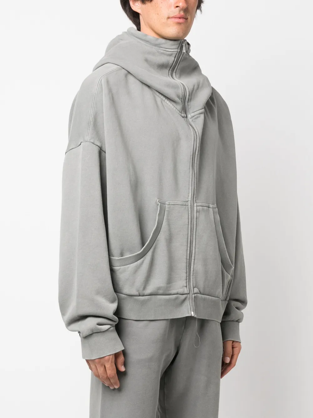 ENTIRE STUDIOS ジップアップ パーカー | グレー | FARFETCH JP