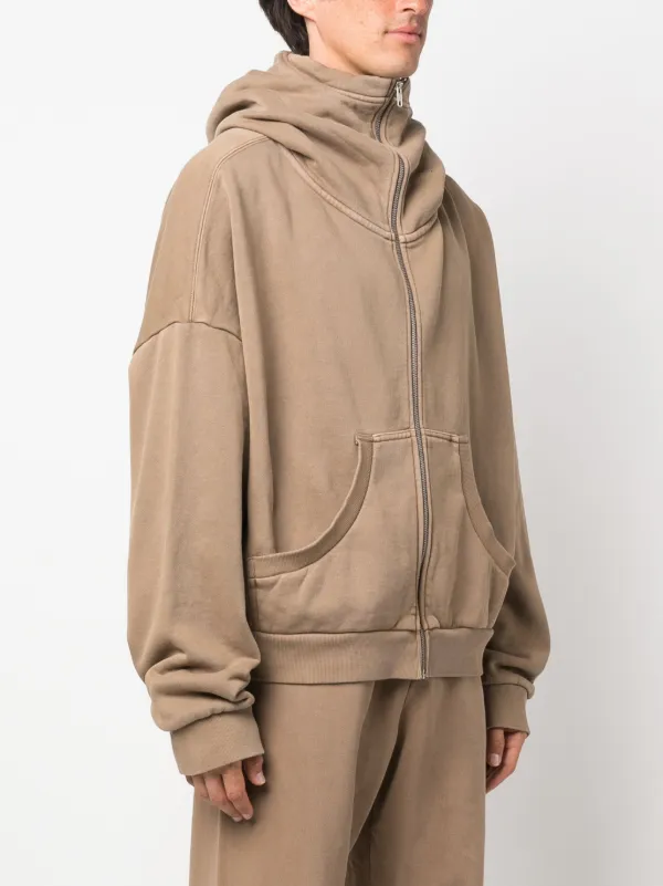 ENTIRE STUDIOS ジップアップ パーカー | ブラック | FARFETCH JP