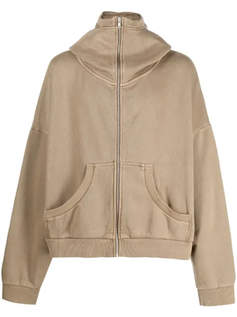 ENTIRE STUDIOS zip-fastening cotton hoodie