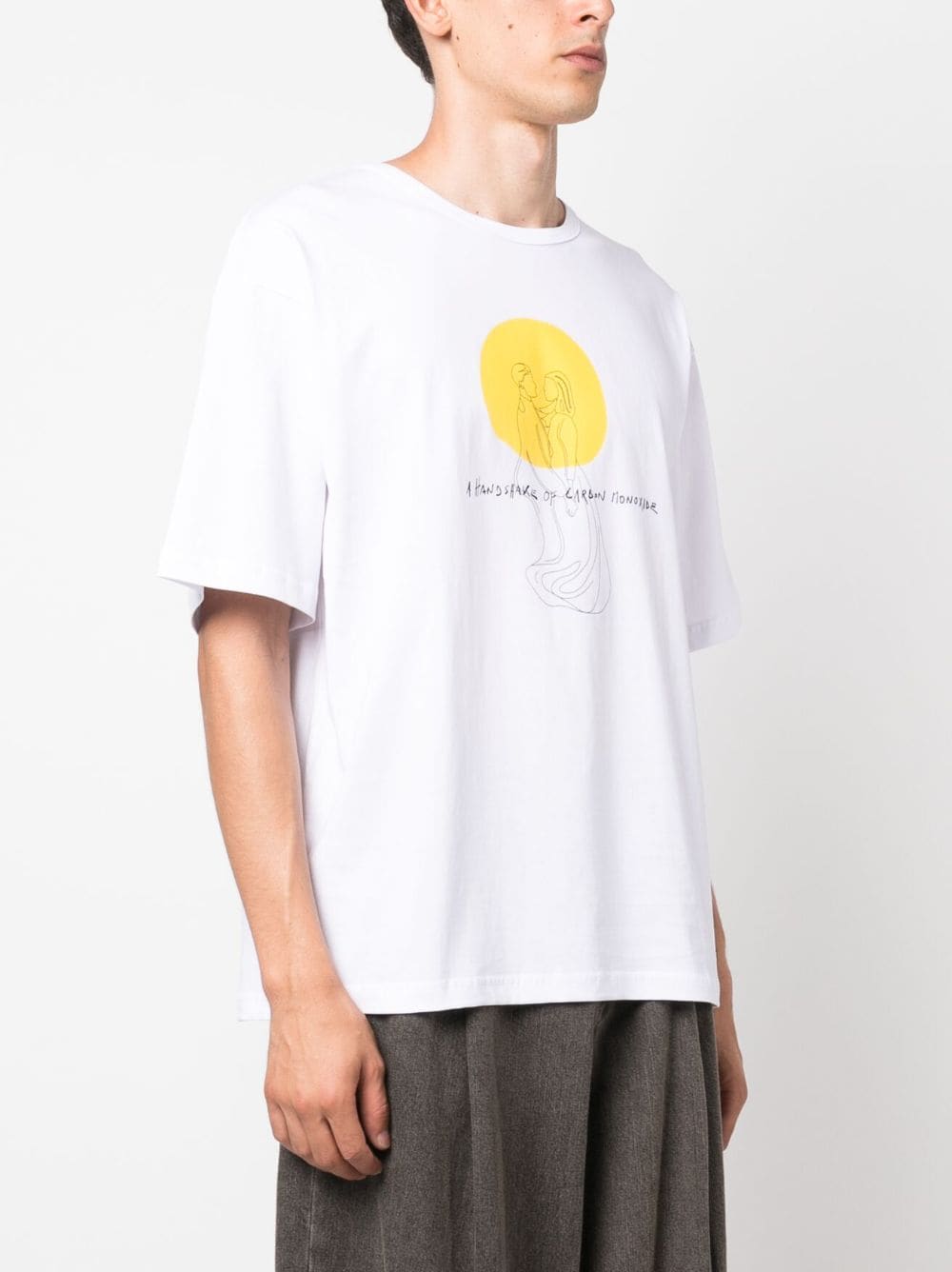 Société Anonyme graphic-print Cotton T-shirt - Farfetch