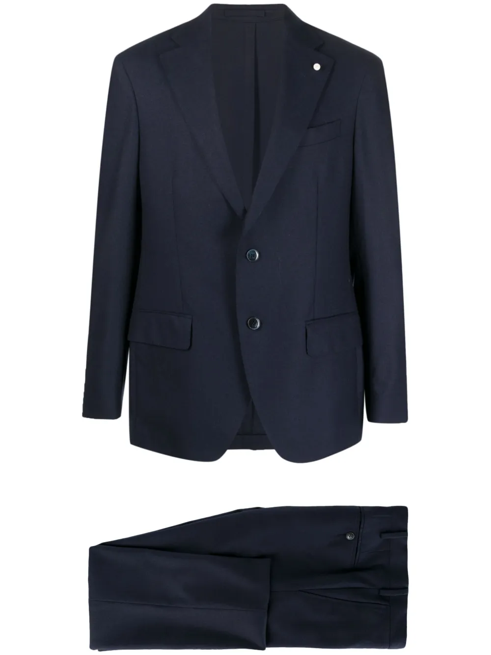 LUIGI BIANCHI MANTOVA notched-lapel single-breasted suit