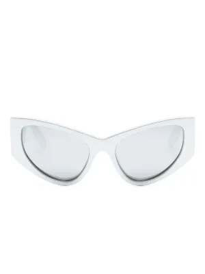 Balenciaga Eyewear BB0291S スクエアフレーム サングラス | ホワイト