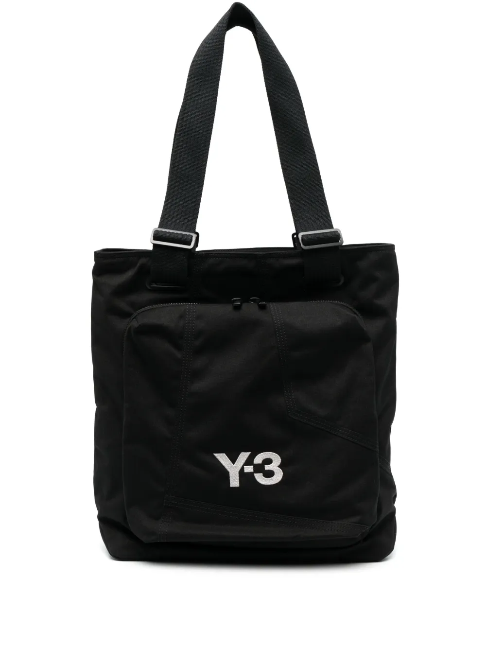 y-3 sac cabas à logo imprimé - noir