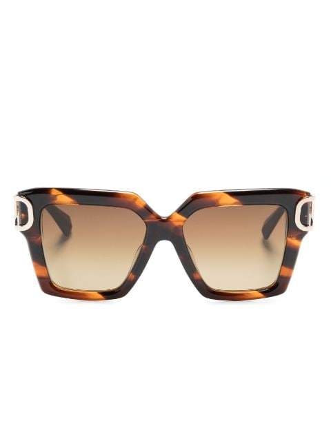 VLogo Signature square-frame sunglasses