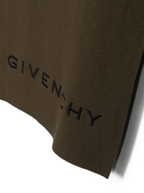 4G-motif logo-embroidered scarf