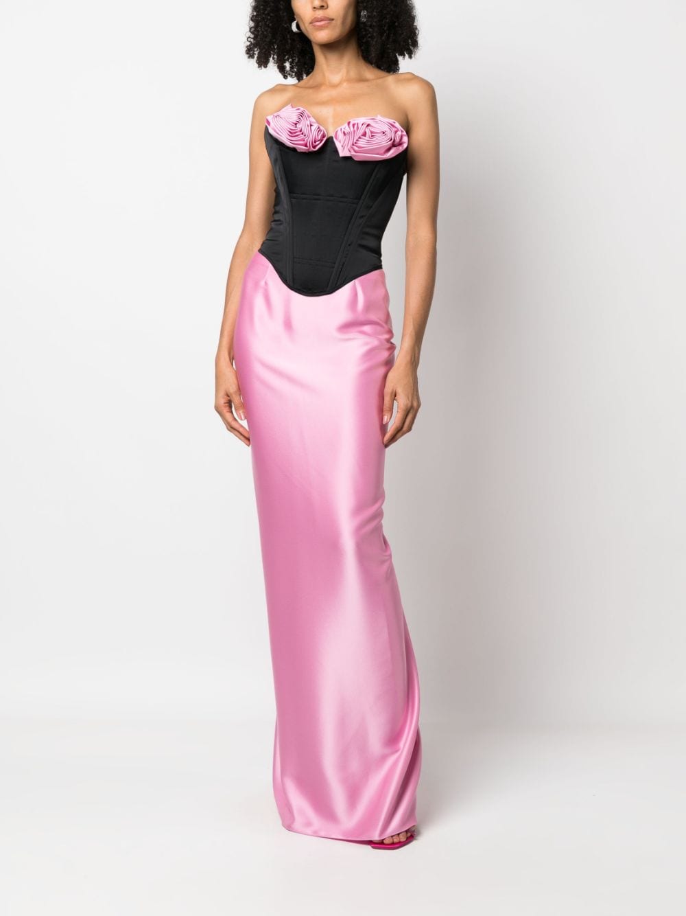 Image 2 of Cristina Savulescu Marilyn flower-motif corset
