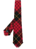 Polo Ralph Lauren tartan check-print tie - Red