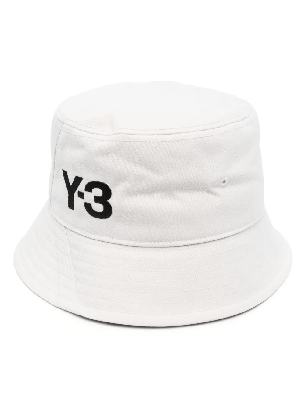 Y-3 logo-embroidered Canvas Bucket Hat - Farfetch