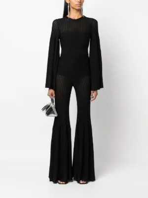 ワンピース Antonino Valenti Tuda Delia Jumpsuit In Black Antonino Valenti Delia Knitted Sleeveless Jumpsuit | Black