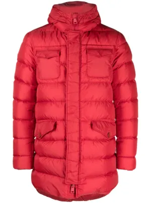 Herno red outlet coat