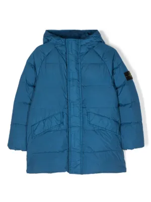 Stone Island Junior ダウンジャケット | イエロー | FARFETCH JP