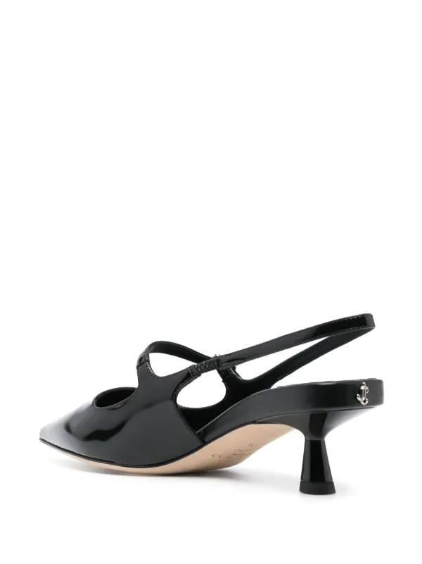 【JIMMY CHOO】Didi レザースリングバックパンプス 45mm Jimmy Choo Didi 45mm スリングバック パンプス | ブラック