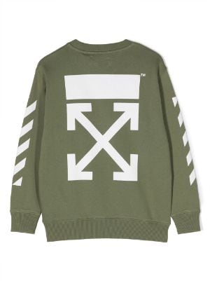 Off-White Kids Camisa Cropped Xadrez Com Listras - Farfetch