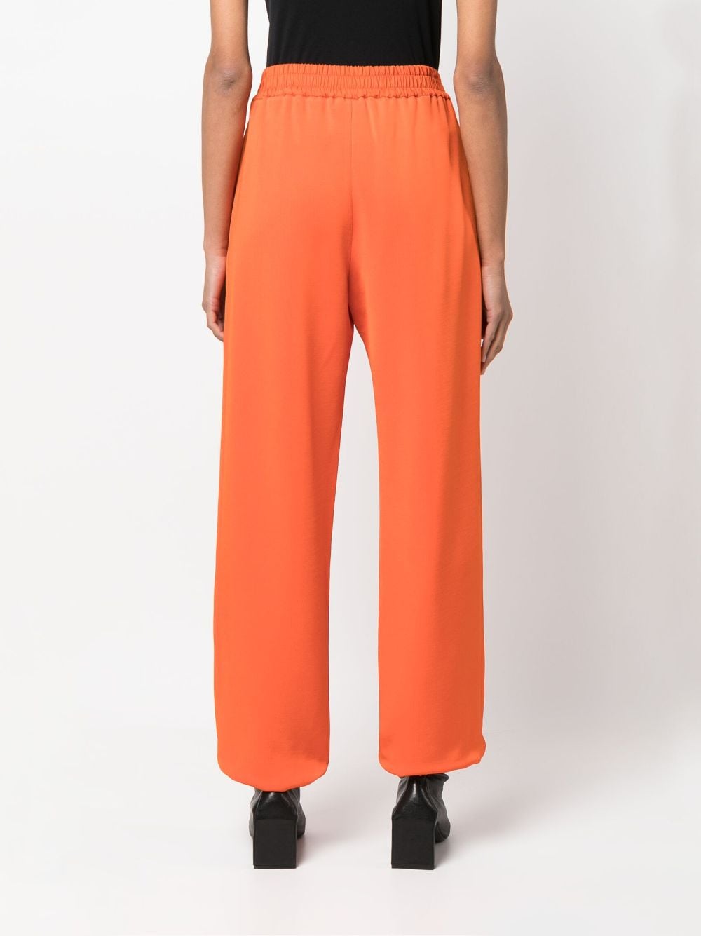 Shop Jil Sander Straight-leg Track Pants In Orange