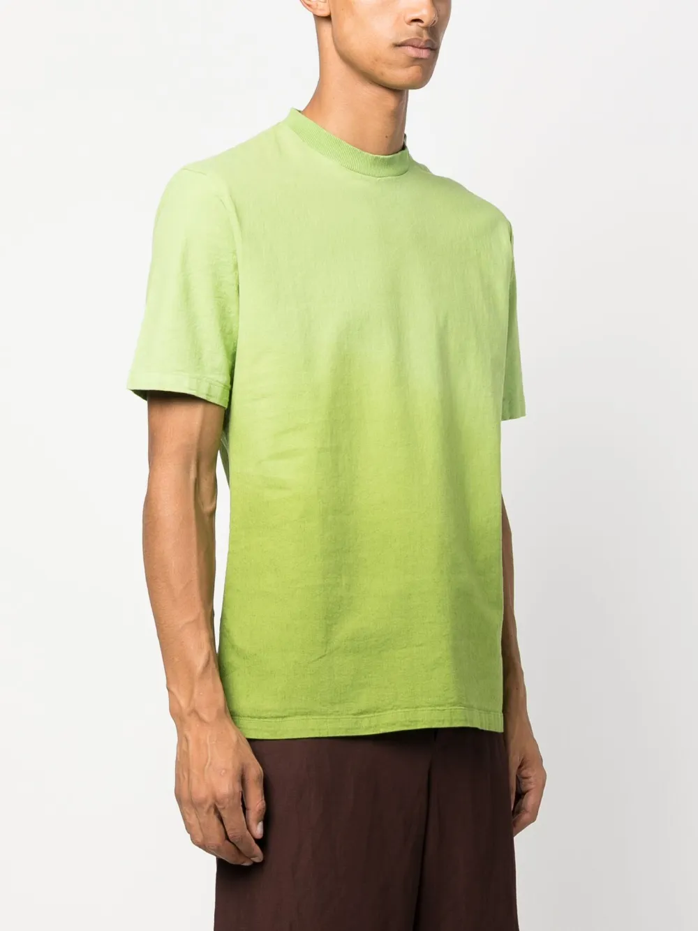 WINNIE NY OMBRÉ-EFFECT COTTON-BLEND T-SHIRT