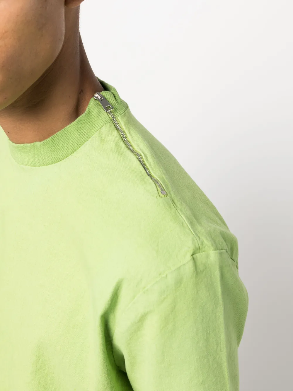 WINNIE NY OMBRÉ-EFFECT COTTON-BLEND T-SHIRT