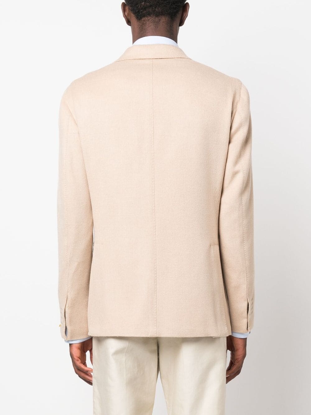Shop Gabo Napoli Double-breasted Camel-hair Blazer In Neutrals