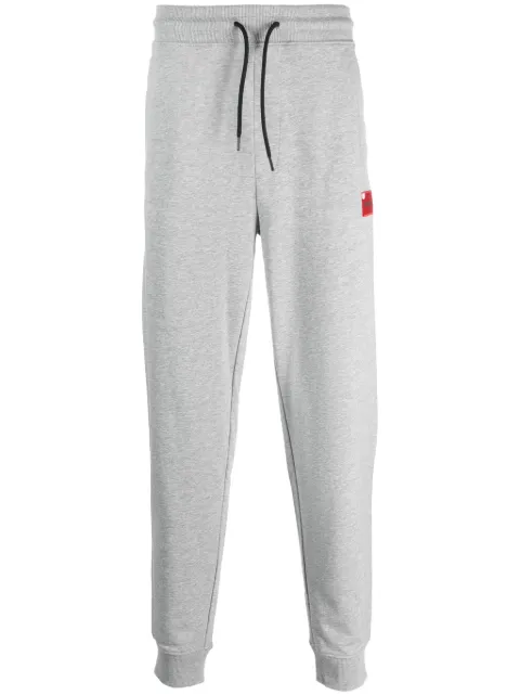 BOSS Calça esportiva com patch de logo