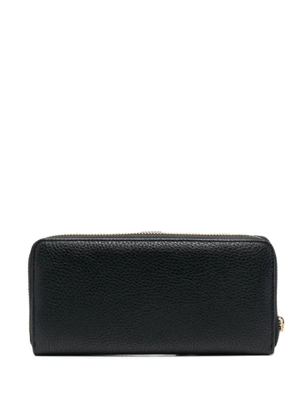 Versace Jeans Couture Couture Continental Leather Wallet