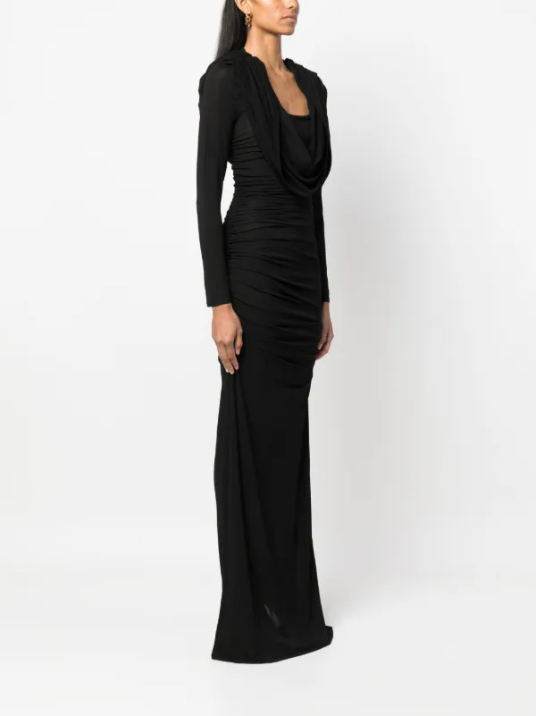 linen strapless maxi dress Peony Women's Strapless Ruched Maxi Dress
