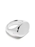 Tom Wood Ivy sterling silver signet ring
