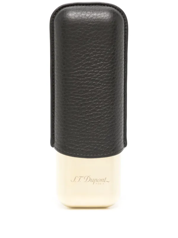 【お値下げ】S.R.Dupontシガーケース S.T. Dupont レザー シガーケース | グリーン | FARFETCH JP