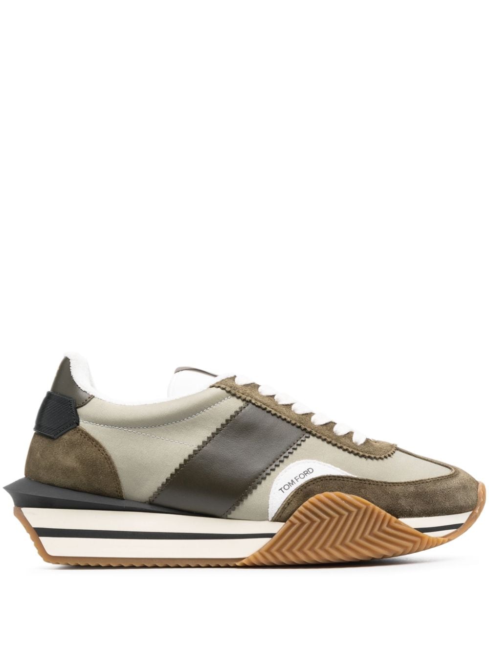 TOM FORD logo-patch Sneakers - Farfetch