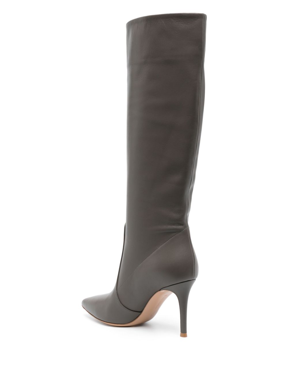 Affordable Gianvito Rossi Hansen pointed-toe leather boots Women