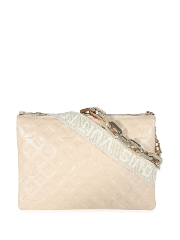 Louis Vuitton 2021-2022 Pre-owned Monogram Puffy Coussin mm Two-Way Bag - Neutrals