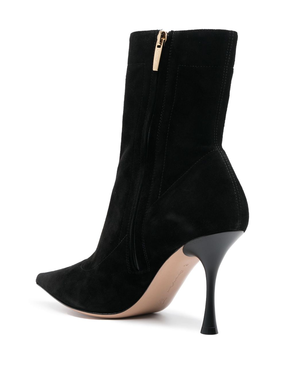 Gianvito Rossi Dunn 90mm suede ankle boots Women