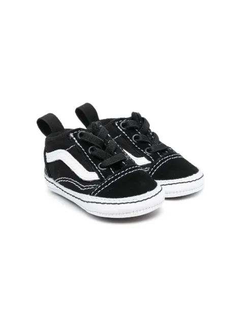 Vans Kids Old Skool leather sneakers