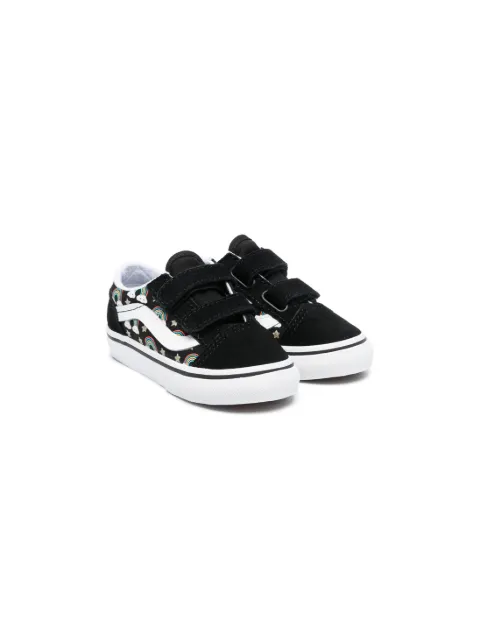 Vans Kids 올드 스쿨 그래픽 프린트 스니커즈