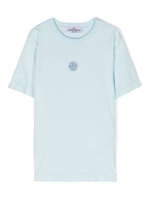 Light blue stone hot sale island t shirt