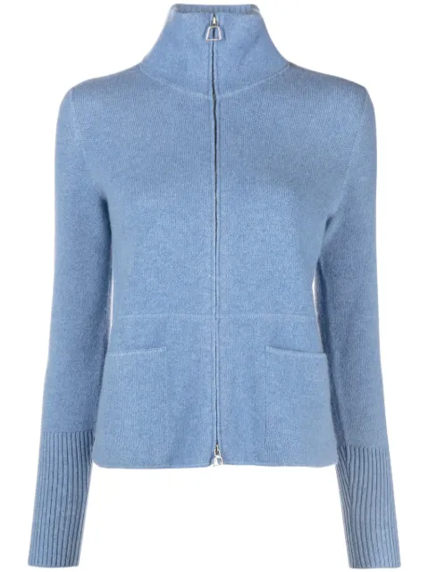 Akris zip-up cashmere cardigan