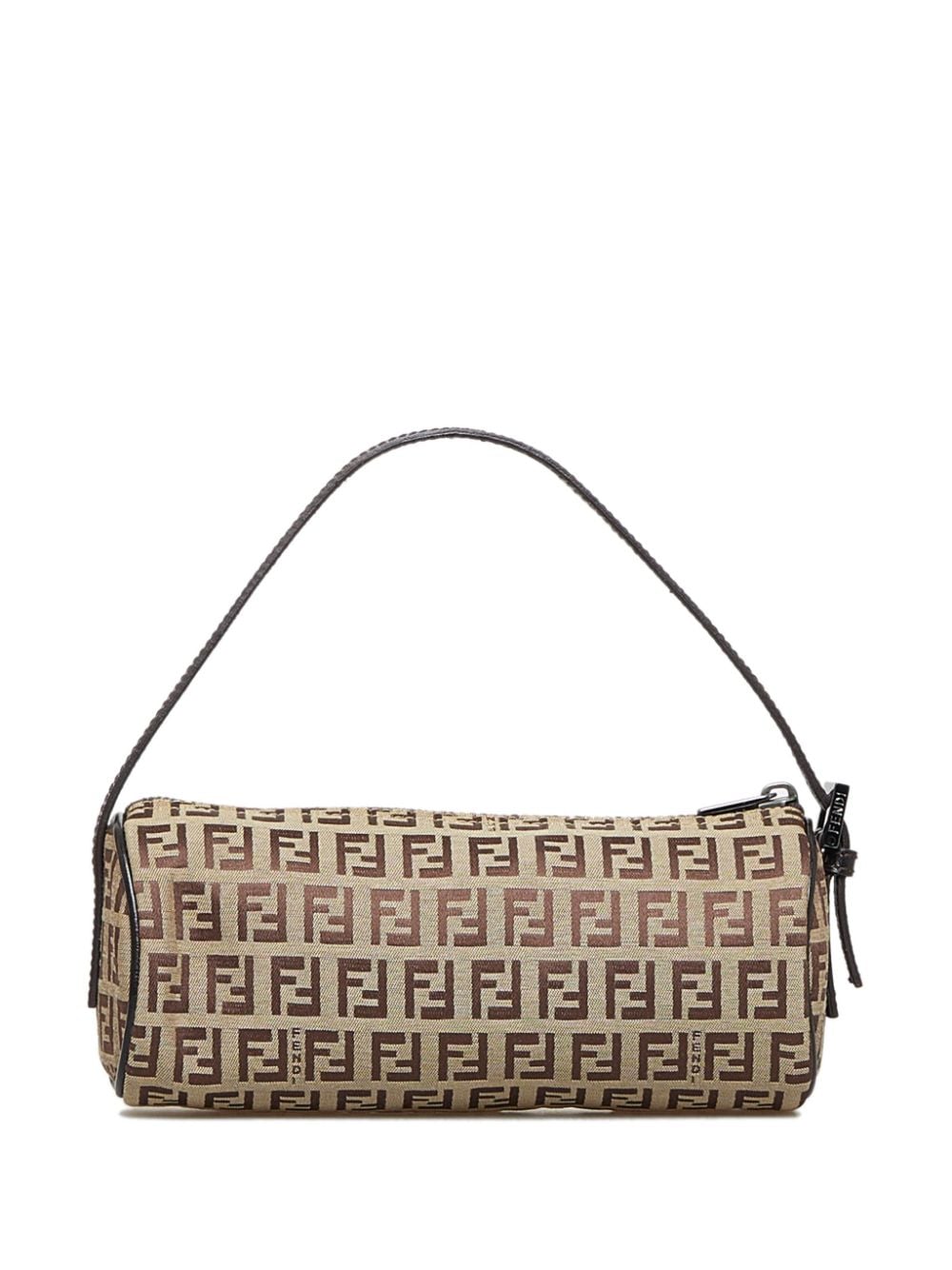 Fendi Pre-Owned Baguette Zucchino shoulder bag - Beige