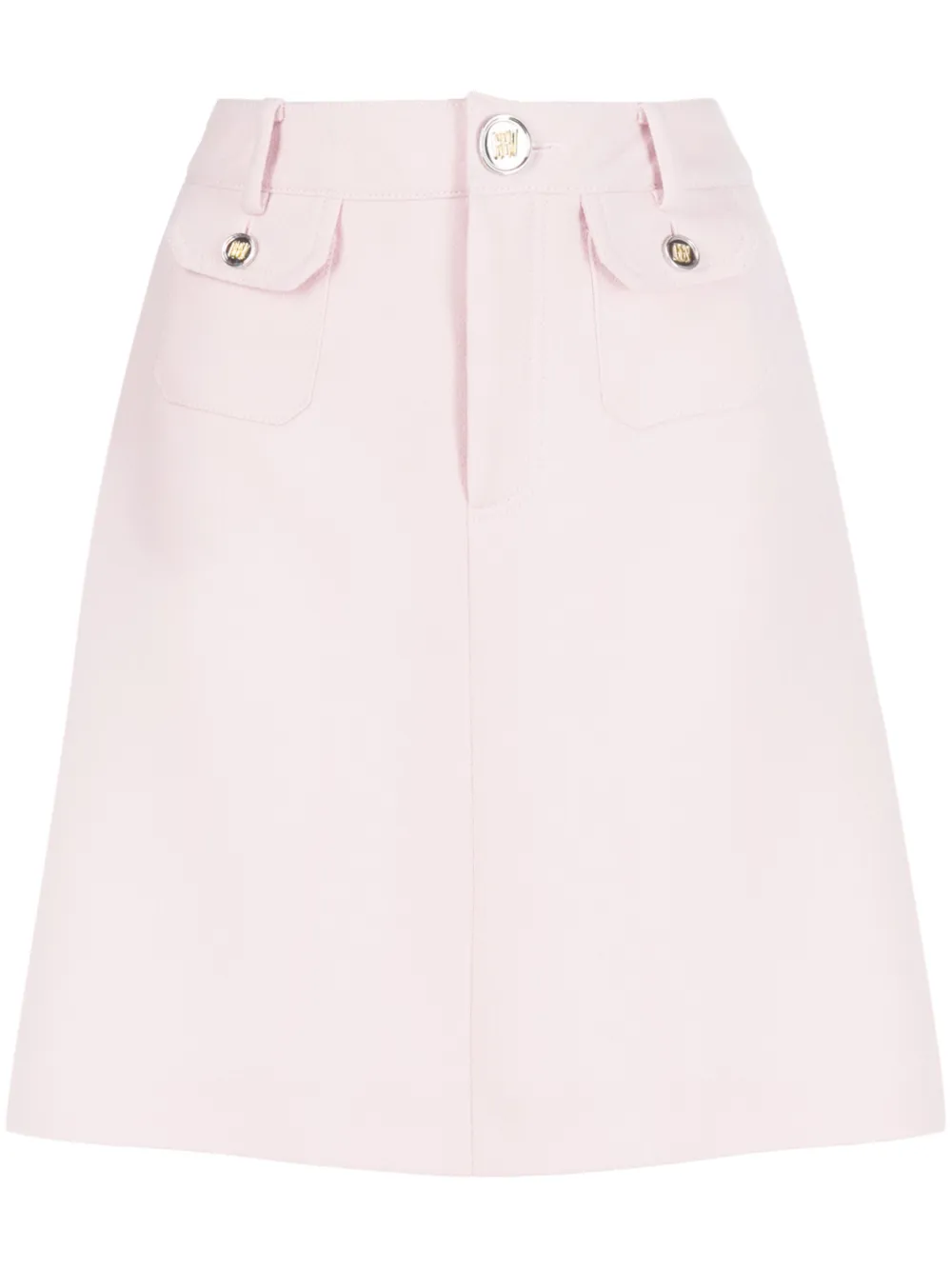 Giambattista Valli High waist rok Roze