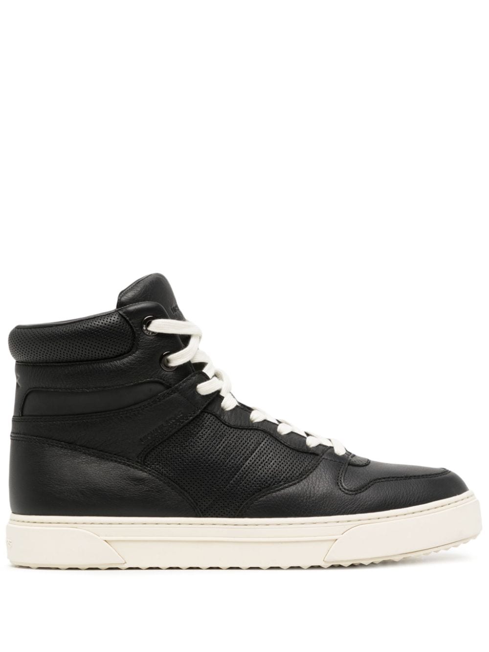 Shop Michael Kors Barett Logo-debossed Sneakers In Black