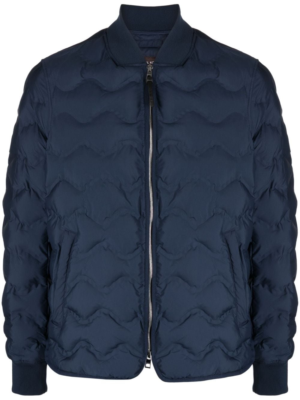 Michael Kors Quilted Jacket In Midnight