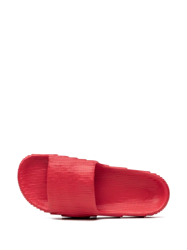 Adidas Adilette 22 Scarlet slides unisex Rubber Rubber Rubber 7 Red