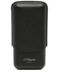 S.T. Dupont grained-leather cigar case - Black