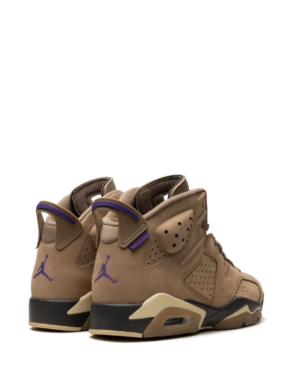 Brown shop jordan 6