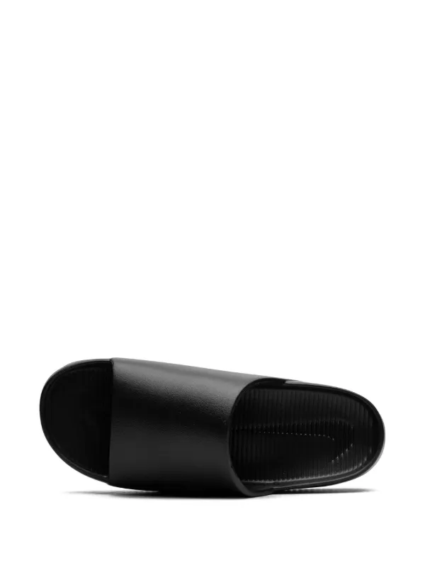 Nike black slides online men