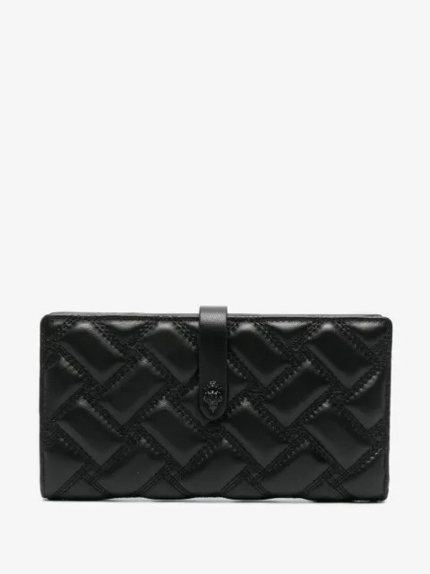 Kurt Geiger London cartera con motivo en relieve