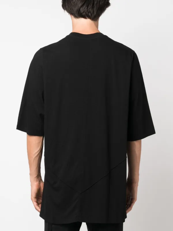 Rick Owens DRKSHDW Jumbo Patchwork Organic Cotton T-shirt - Farfetch