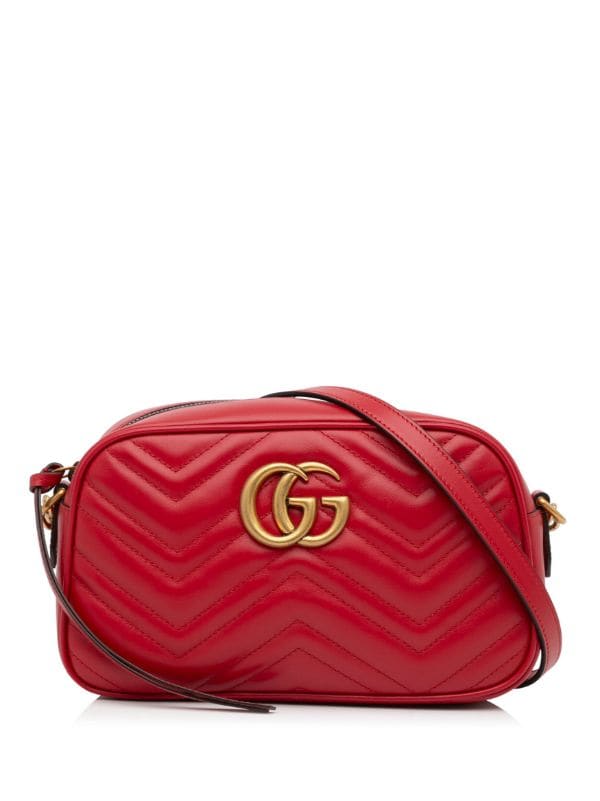 Gucci Pre-Owned GG Marmont Crossbody Bag - Farfetch