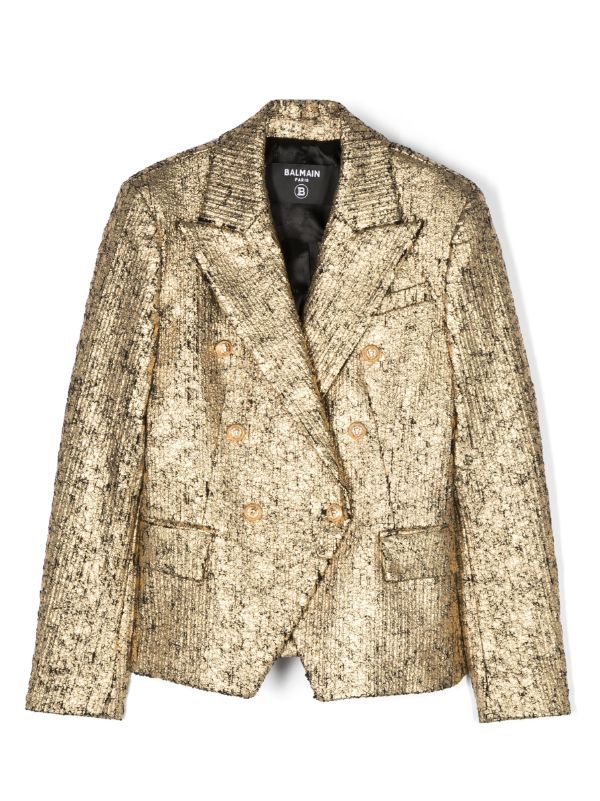 Farfetch clearance balmain blazer