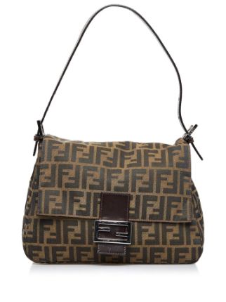 Fendi Pre-owned Zucca Mamma Forever Shoulder Bag