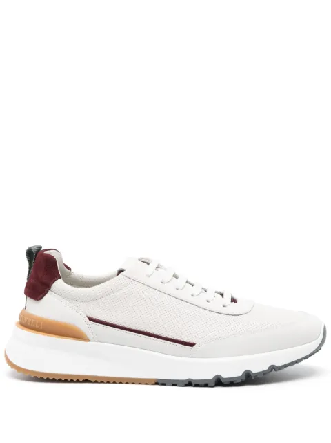 Brunello Cucinelli 标贴系带运动鞋