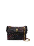 Kurt Geiger London tweed crossbody bag - Black